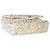 Borsa Chanel Small Single Flap in paillettes argento e crema - vista 7