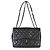 Borsa Chanel Large Citizen Zip Flap in pelle di agnello matelassé nera - vista 5