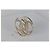 Orecchini a cerchio Chanel 2020 Large CC placcati oro - vista 6