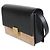 Autre Marque Borsa a patta Bellechasse Medium in pelle di vitello e camoscio nero e beige Saint Laurent - vista 3