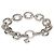 Bracciale a maglie ovali David Yurman in argento sterling - vista 3