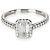 Tiffany & Co. Soleste Verlobungsring mit 0.73 ct Smaragd-Diamant