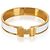Bracciale Clic H In Blanc placcato oro Hermès