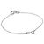 Bracciale Bow in Platino e Diamanti Tiffany & Co. - vista 3