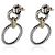 Orecchini a goccia Circle David Yurman in oro giallo e argento sterling - vista 4