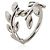 Anello Tiffany & Co. Paloma Picasso Olive Leaf Bypass in argento sterling - vista 2