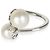 Anello bypass Goldoni Heart in perla e argento sterling Tiffany & Co. - vista 3