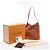 Borsa a tracolla Louis Vuitton Padlock Lowkey Hobo MM in marrone M24974 - vista 15