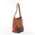 Borsa a tracolla Louis Vuitton Padlock Lowkey Hobo MM in marrone M24974 - vista 4