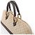 Borsa Louis Vuitton Alma Long Mini Lin in Beige x Brown - vista 5