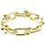 Autre Marque Anello Tiffany Hardware a piccoli anelli in oro giallo 18K - vista 8