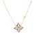 Collana Louis Vuitton Pendant Star MOP in oro rosa