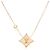 Collana Louis Vuitton Pendant Star MOP in oro rosa - vista 2