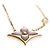 Collana Louis Vuitton Pendant Star MOP in oro rosa - vista 4