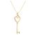 Autre Marque Collana Tiffany Heart Key in oro rosa