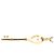 Autre Marque Collana Tiffany Heart Key in oro rosa - vista 3
