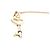 Autre Marque Collana Tiffany Heart Key in oro rosa - vista 4