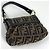 Borsa a mano Fendi Zucca - Canvas e Pelle Marrone - vista 2