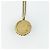 Collana Chanel placcata oro con strass - vista 2