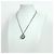 Collana Chanel placcata oro con strass - vista 5
