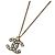 Collana Chanel Gold Rhinestone