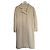 Marella Cream Wool Double-Breasted Coat