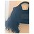 Ba&sh Sac Panier Ara en Raphia avec Franges - Noir - vue 3