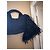 Ba&sh Sac Panier Ara en Raphia avec Franges - Noir - vue 7