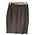 Autre Marque Brauner karierter Wollrock