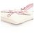 Yves Saint Laurent Borsa Tote YSL in tela beige e pelle rosa - vista 9