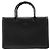 Bamboo Gucci 002 1035 Borsa Tote in pelle nera con bambù
