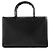Bamboo Gucci 002 1035 Borsa Tote in pelle nera con bambù - vista 3