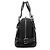 Chloé Borsa Boston in tela logo blu navy - vista 2