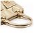 Marc Jacobs Borsa Tote Blake in pelle metallizzata oro - vista 11