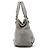 Marc by Marc Jacobs Borsa 2-Way Classic Q Fran in pelle grigia - vista 2