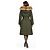 Manteau en duvet Burberry avec capuche en fourrure - vue 3