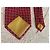 Autre Marque Sulka Red Geometric Pattern Silk Tie - view 5