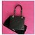 Chanel Saco Shopping Small em Couro Caviar Acolchoado Preto - vista 11