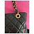 Chanel Saco Shopping Small em Couro Caviar Acolchoado Preto - vista 13
