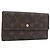 LOUIS VUITTON Monogram Portefeuille International Long Wallet M61217