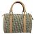 Christian Dior Trotter Canvas Hand Bag Khaki Gold Tone - vista 2