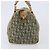 Christian Dior Trotter Canvas Hand Bag Khaki Gold Tone - vista 4