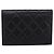 CHANEL Matelasse Wallet Leather Black Gold CC - vista 2