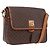 Céline CELINE Macadam Canvas Shoulder Bag PVC Leather Brown Gold