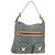 LOUIS VUITTON Monogram Denim Buggy GM Shoulder Bag Blue M95048 LV