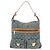 LOUIS VUITTON Monogram Denim Buggy GM Shoulder Bag Blue M95048 LV - vista 13