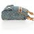 LOUIS VUITTON Monogram Denim Buggy GM Shoulder Bag Blue M95048 LV - vista 4