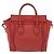 Céline CELINE Luggage Nano Shopper Hand Bag Leather 2way Red Gold - vista 2