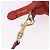 Céline CELINE Luggage Nano Shopper Hand Bag Leather 2way Red Gold - vista 22