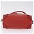 Céline CELINE Luggage Nano Shopper Hand Bag Leather 2way Red Gold - vista 6